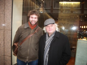 René Eespere und ich in Münster Ende 2013